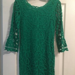 NEW Women’s INC Bright Green Dress